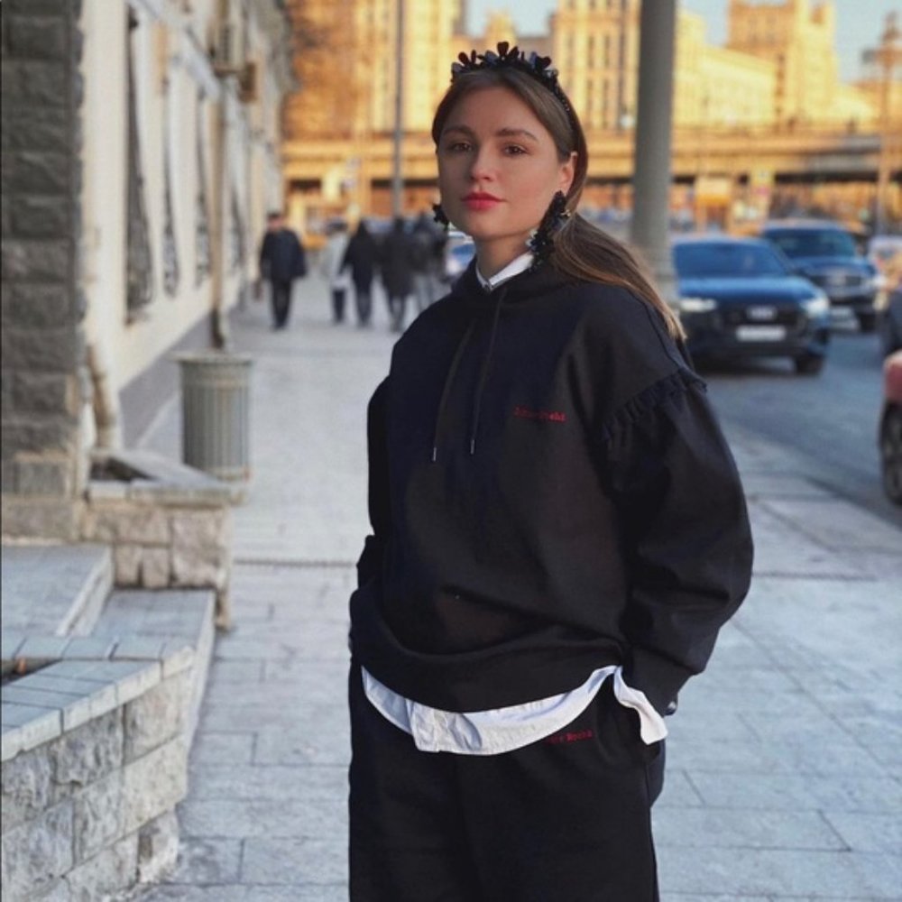 NWT Simone Rocha x H&M Flared Hoodie sz M